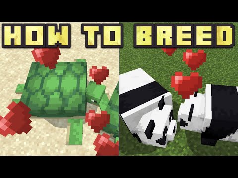 Minecraft - How To Tame And Breed Mobs! (Every Mob)