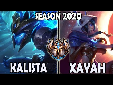 Teddy Kalista vs Xayah ADC [ Triple Kill + MVP ] Lol Challenger Korea