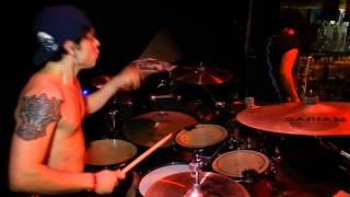 REIGN OF LIES - Yoyo A. Bianchi Drumcam - live the Joint bar 11/08/2013