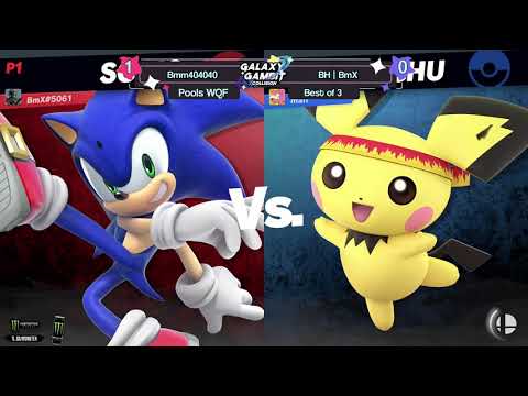 GGxC 13 - Bmm404040 (Pichu) Vs. BH BmX (Sonic) - Pools: Winners Quarter Finals