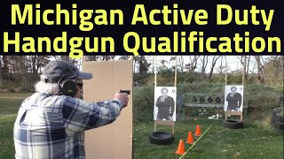 Michigan Handgun Qualification for Active Duty Officers and LEOSA