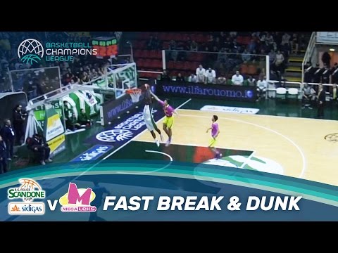 Obasohan sweetens a fast break with a huge two-handed dunk!