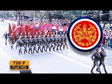 Yugoslav Piyade Marşı: "Pešadijo pešadijo"(Türkçe altyazılı)