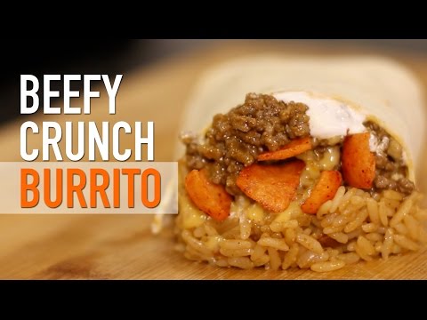 DIY Beefy Crunch Burrito Video