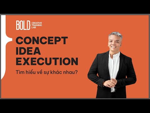 EXECUÇÃO DE IDEIAS DE CONCEITO, khác nhau ra sao?