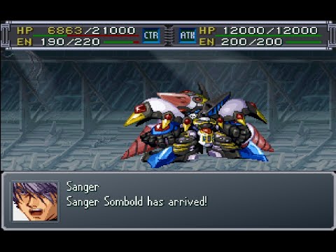 Super Robot Wars Alpha Gaiden - Thrudgelmir Attacks