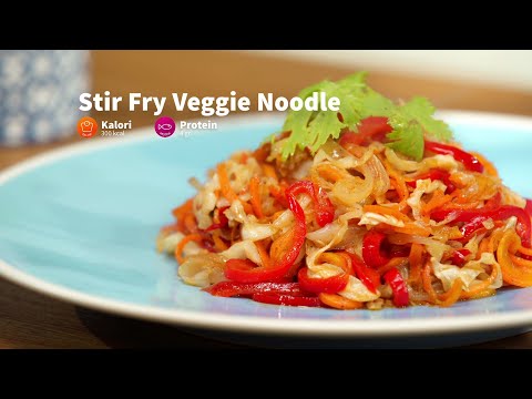 STIR FRY VEGGIE NOODLE ala Chef Nadya