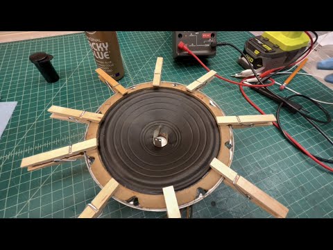 Knight 98AE-184K -  Fixing a Rattling Electrodynamic Loudspeaker
