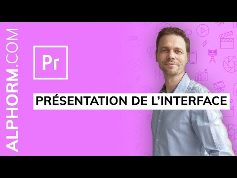 Interface graphique d Adobe Premiere Pro CC 2020 Tuto video