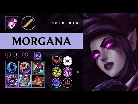 Morgana Mid vs Taliyah - KR Grandmaster Patch 26.01