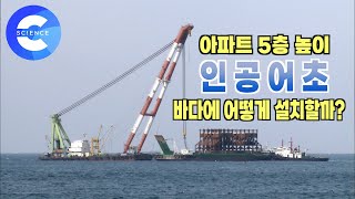 (12:10) (NEW) 바다목장이라 불리는 400톤의 인공어초를 어떻게 바닷속에 설치할까?(EBS 컬렉션)