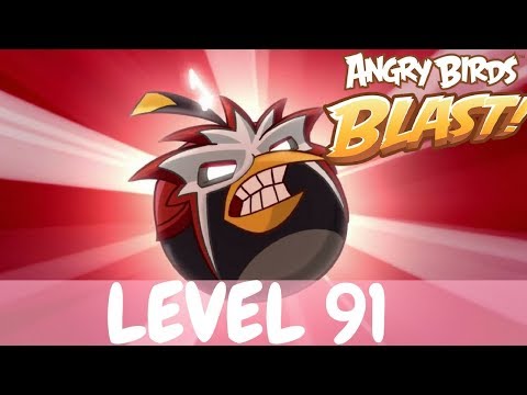 ANGRY BIRDS BLAST LEVEL 91