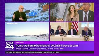 Negruțiu: Donald Trump vrea să aibă țara mai mare. să rămână în istorie că a adus al 51-lea stat