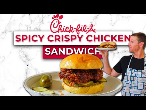 EASY CHICK-FIL-A SPICY CRISPY CHICKEN SANDWICH AT HOME | KITCHEN CAPTAIN | EPISODE 22