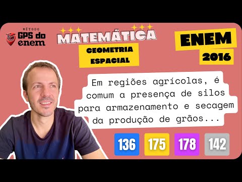🐧 175. ENEM 2016.1 Geo Espacial | Questão 👉🏻 "Em regiões agrícolas, é comum a presença" | Matemática