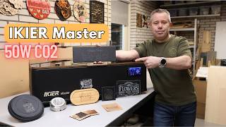 IKIER Master 50W CO2 Desktop Laser Engraver | First Full Review on Youtube
