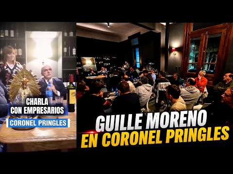 Guillermo Moreno en Coronel Pringles