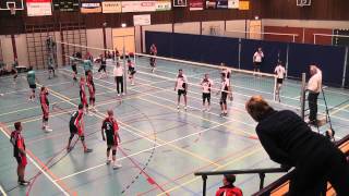 preview picture of video 'Croonenburg H2 vs VCC'92 H1 - vrijdag 15 november 2013'