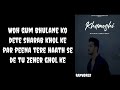 MUNAWWAR FARUQUI X FARHAN KHAN KHAMOSHI LYRICS RAPWORLD