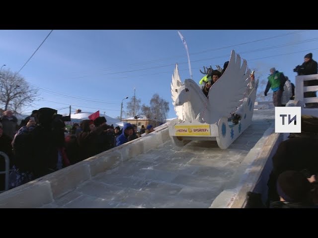3-й фестиваль креативных саней «SUNNYФЕСТ» в Мамадыше