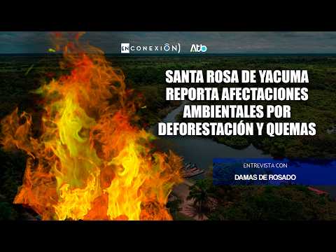 Santa Rosa de Yacuma reporta afectaciones ambientales por deforestación y quemas