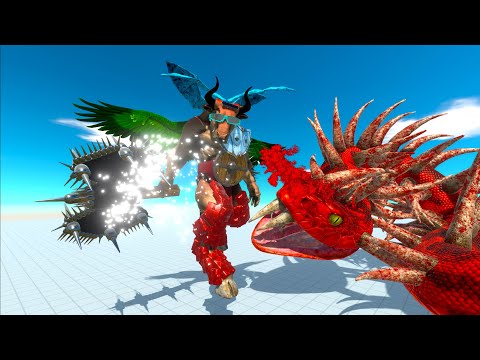 MEGATAURO vs WORKSHOP CREATIONS  - Animal Revolt Battle Simulator ARBS
