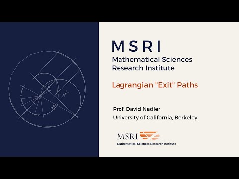 Lagrangian Exit Paths
