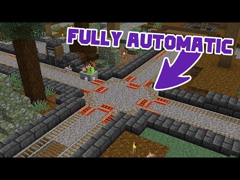 How to make the best Automatic Railway in Minecraft