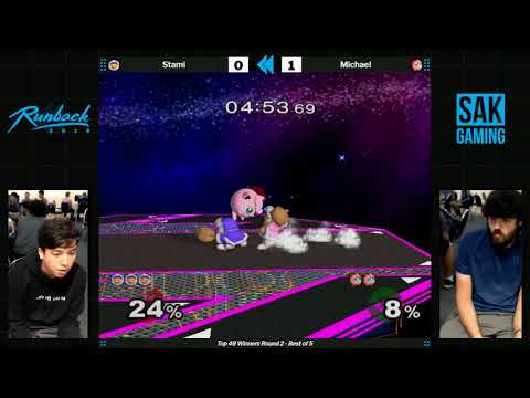 Runback 2018 Top 48 Winners Round 2 - Michael (Puff) vs Stami (Ice Climbers)