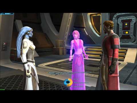 SWTOR JC First Conversation with Tharan Cedrax - Free From Care