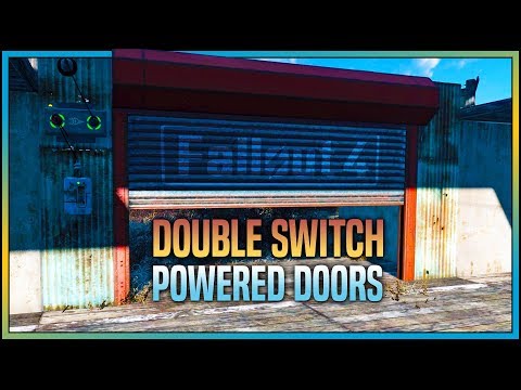 Two-Way Powered Doors Using Logic Gates 🎛️ Fallout 4 No Mods Shop Class