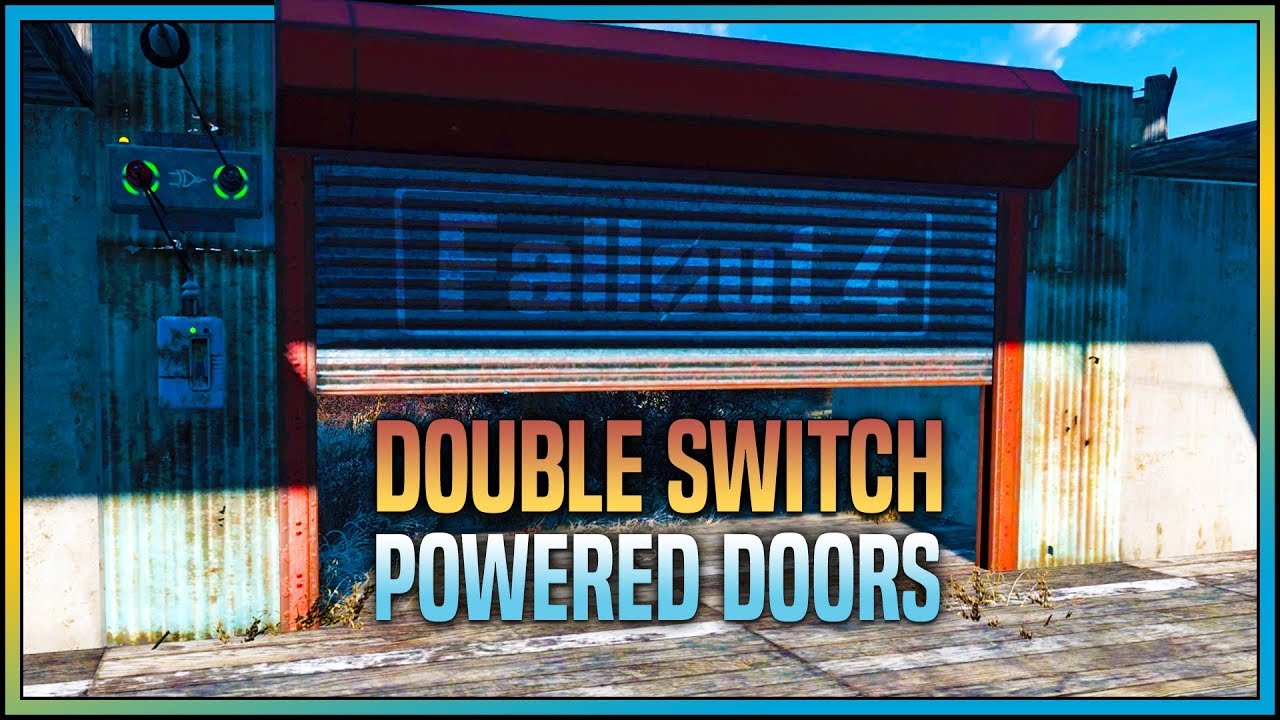 <h1 class=title>Two-Way Powered Doors Using Logic Gates 🎛️ Fallout 4 No Mods Shop Class</h1>