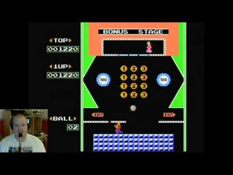Nate Fails at Pinball (NES)
