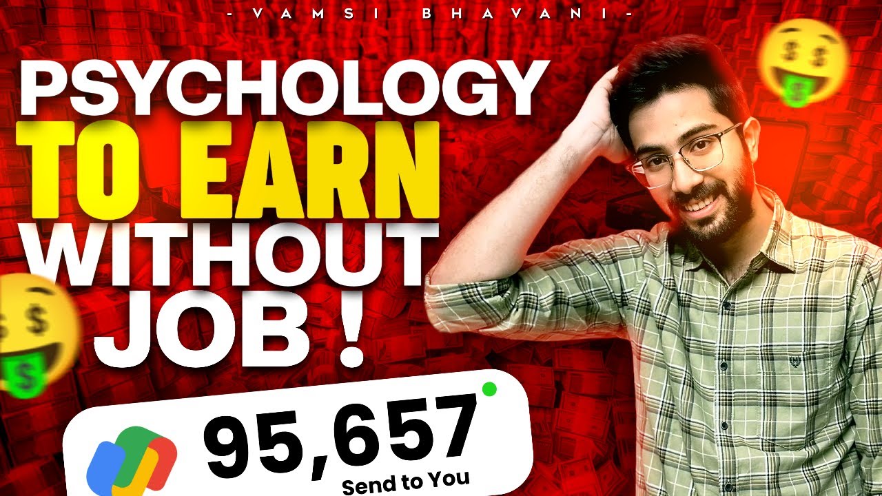 Psychology to Earn Money without Job | Telugu |  Vamsi Bhavani