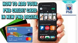 HOW TO ENROLL/ADD PNB CREDIT CARD IN NEW PNB DIGITAL