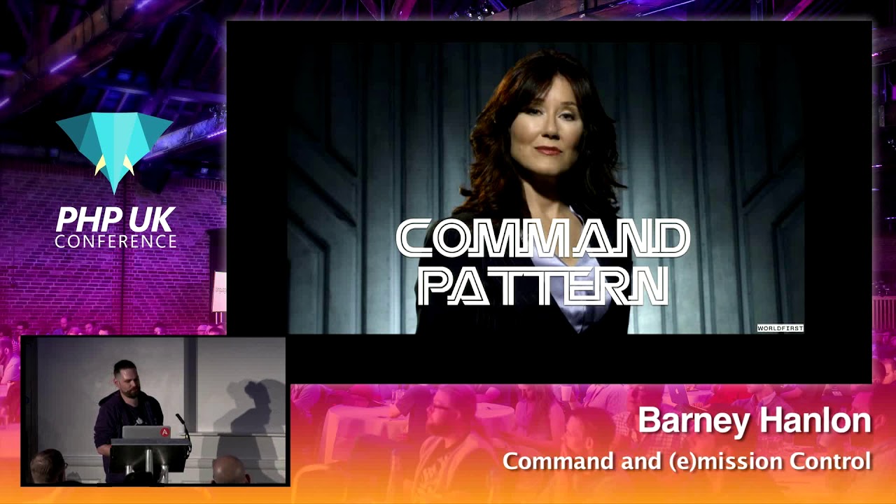 PHP UK Conference 2018 - Barney Hanlon - Command and (e)mission Control