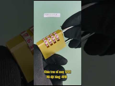 Khóa treo số xoay Việt Tiệp 13131
