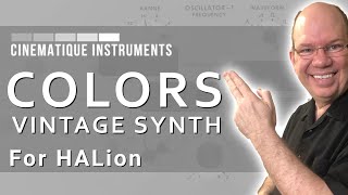 Video thumbnail for Exploring Cinematique Colors Vintage Synth For HALion | Bringing iconic sounds into the future! by Simeon Amburgey
