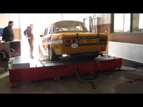 Skoda 120S Rallye on Dyno