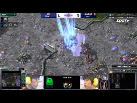 [0514] Dear (STX) vs. roro (SAMSUNG)  PvZ  5 SET  Newkirk Precinct  -Starcraft2,esportstv,SPL