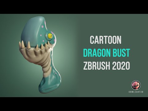 Sculpting a Dragon for Beginners in Zbrush 2020