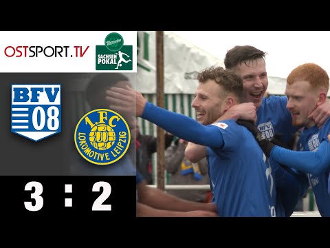 Pokal-Sensation! Bischofswerda schlägt LOK in der Verlängerung: BFV - LOK Leipzig 3:2 | Sachsenpokal