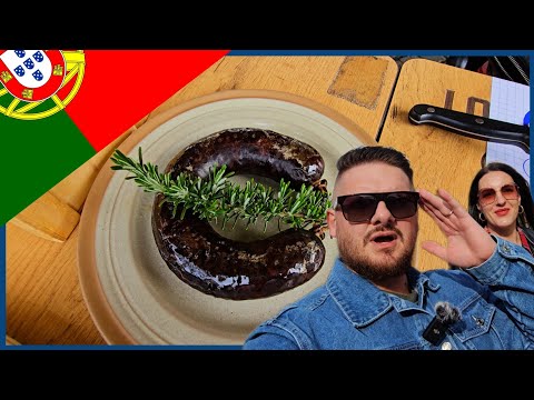 BLOOD Morcela in Leiria🇵🇹 MUST try food of Portugal⁉️