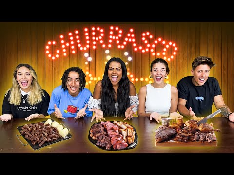 THE LAST ONE TO STOP EATING BARBECUE WINS!!!