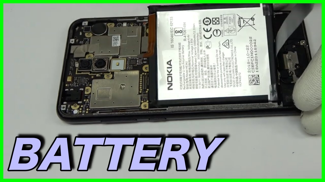 Nokia 5.1 Battery Replacement