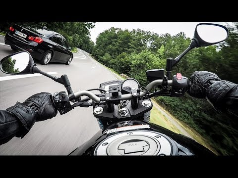 BMW vs Bike || 3 Series meets Yamaha XJ6 || ShortFilm