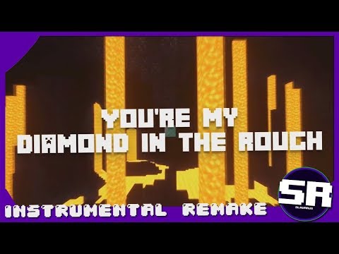 SLAVARUS - MINECRAFT SONG (Diamond in the Rough) - DAGames Instrumental Remake