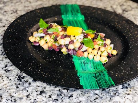 Ensalada Mediterránea de Frijoles Negros