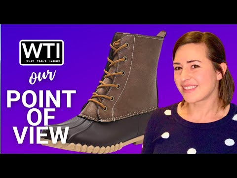 DKSUKO Women's Winter Duck Boots - WTI product video review