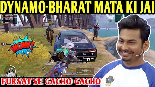 DYNAMO - BHARAT MATA KI JAI | PUBG MOBILE | BATTLEGROUNDS MOBILE INDIA | BEST OF BEST